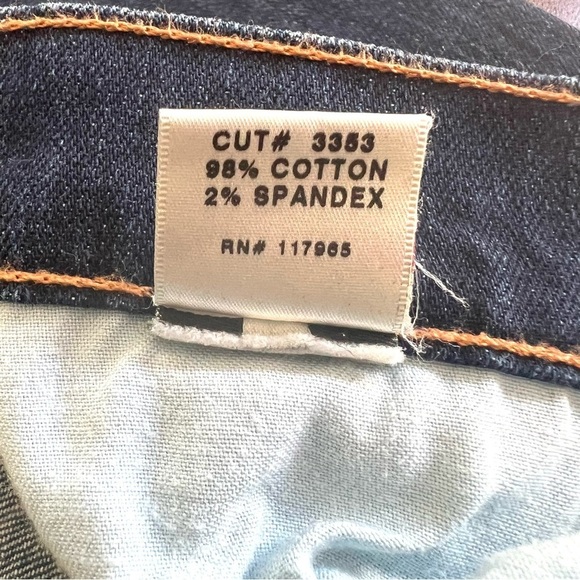 ANTHROPOLOGIE J Brand Denim Low Rise Pencil Leg Jeans Distressed Size 30 - Picture 9 of 12